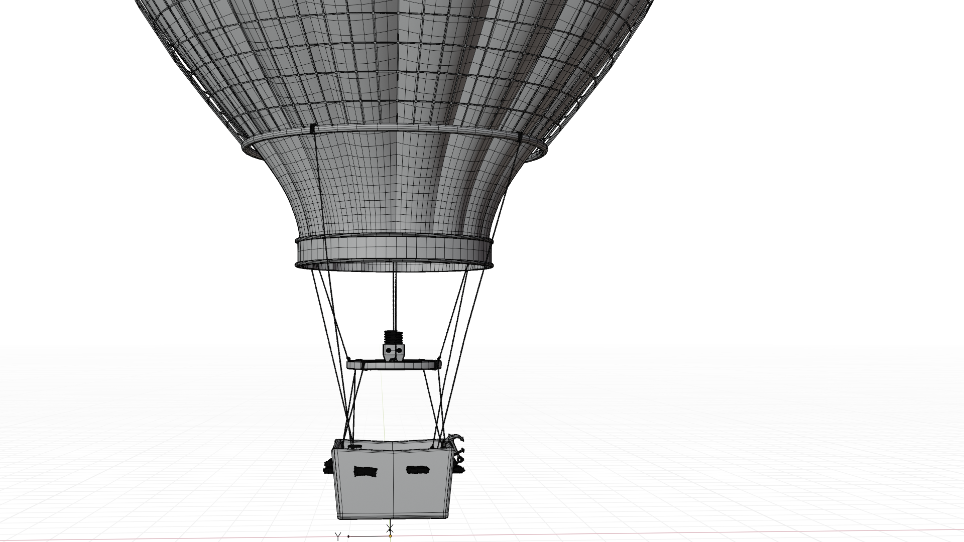 Hot Air Balloon(High Poly) preview image 3